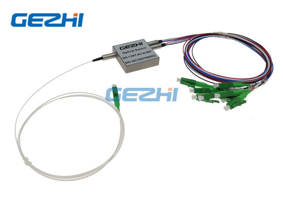 1650nm Mechanical Non Latched 1x8 Fiber Optical Switches