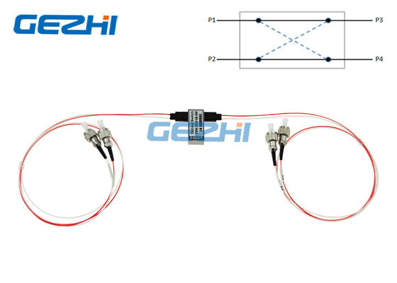 Bidirectional 1310nm 1550nm Fiber Optical Switches Full 2×2 SM FC UPC